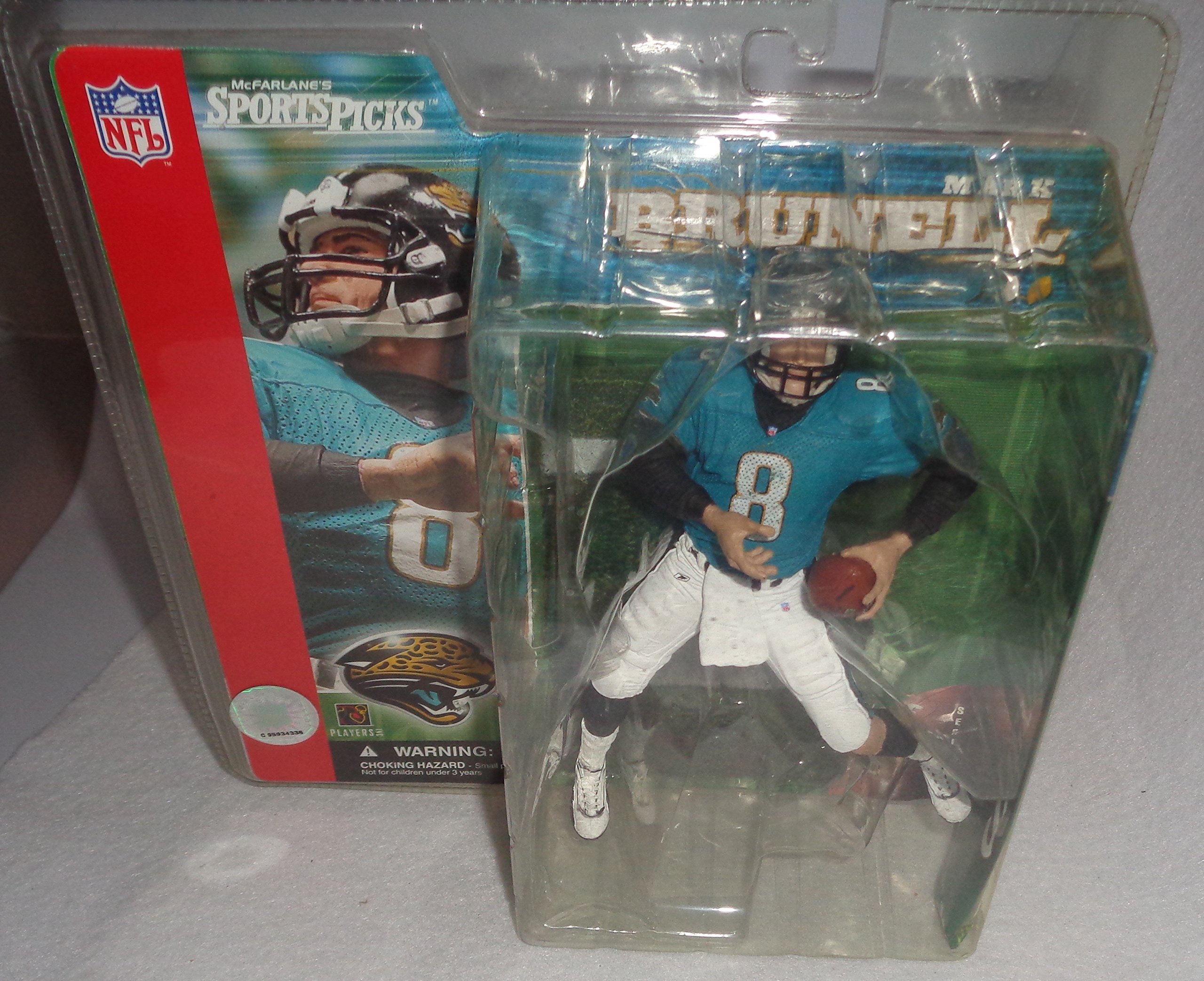 McFarlane NFL Series 2 Mark Brunell in Jacksonville Jaguars Teal